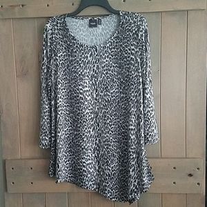 Rafaella assemetric tunic